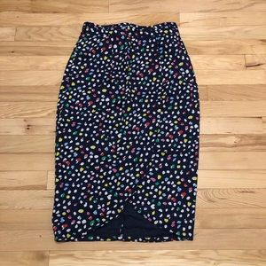 J. Crew Ratti Print Skirt